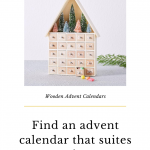 Wooden Advent Calendars