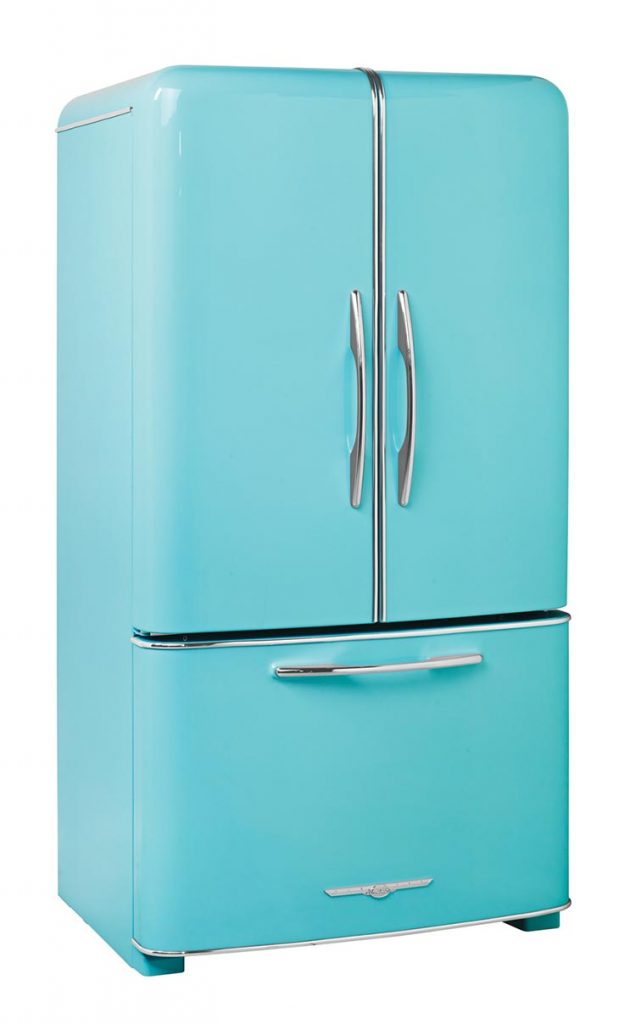 Northstar model 1950 blue fridge