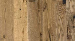 Up close image of a cool slab of wood flooring.