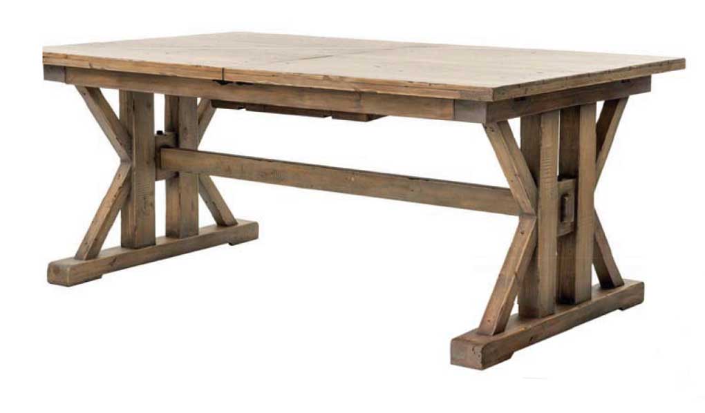 Classic rustic farmhouse table.