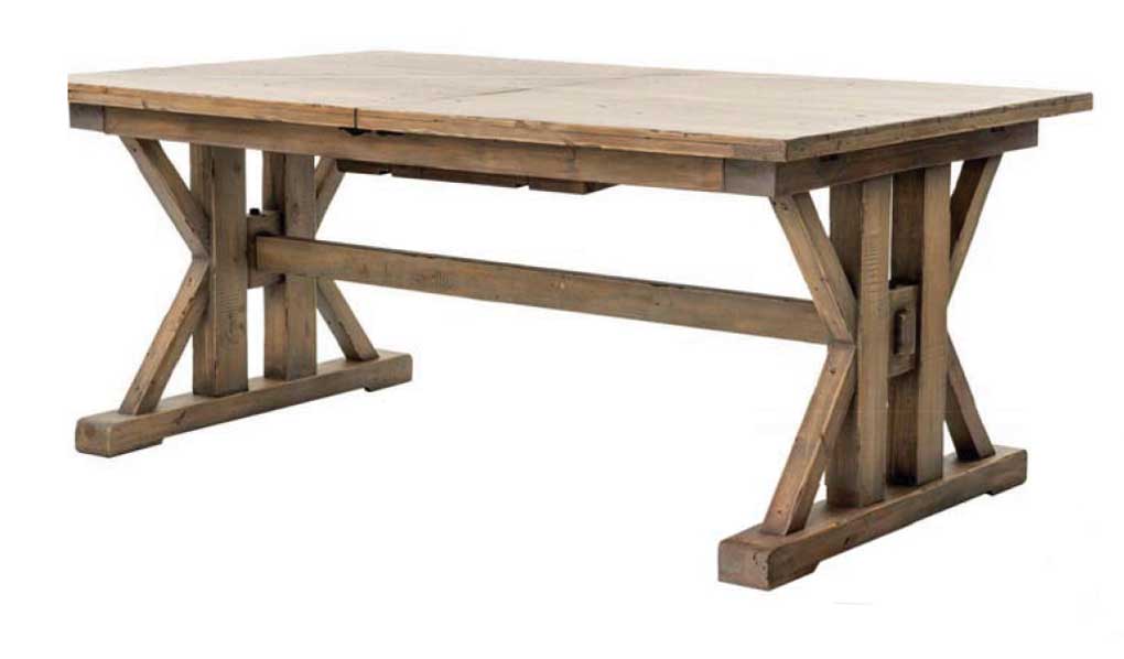 Classic rustic farmhouse table. 