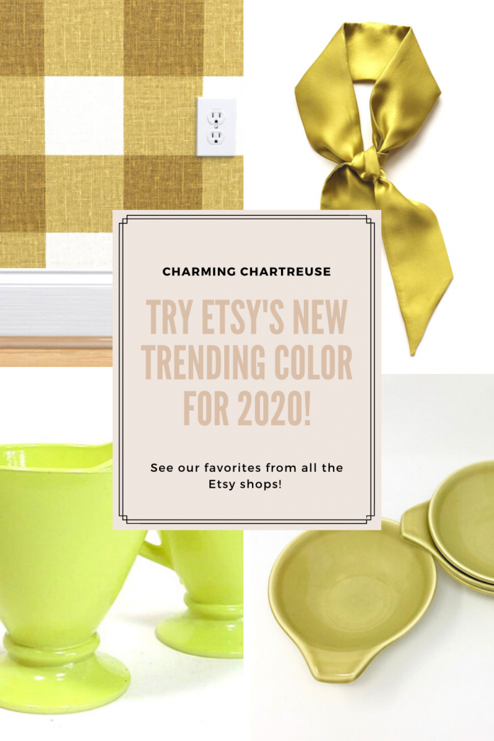 Try etsy's new trending color for 2020! Cottage style decorating