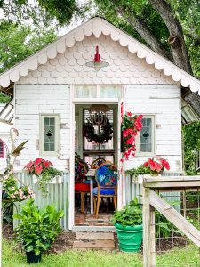 Wendy Conklin's greenhouse.