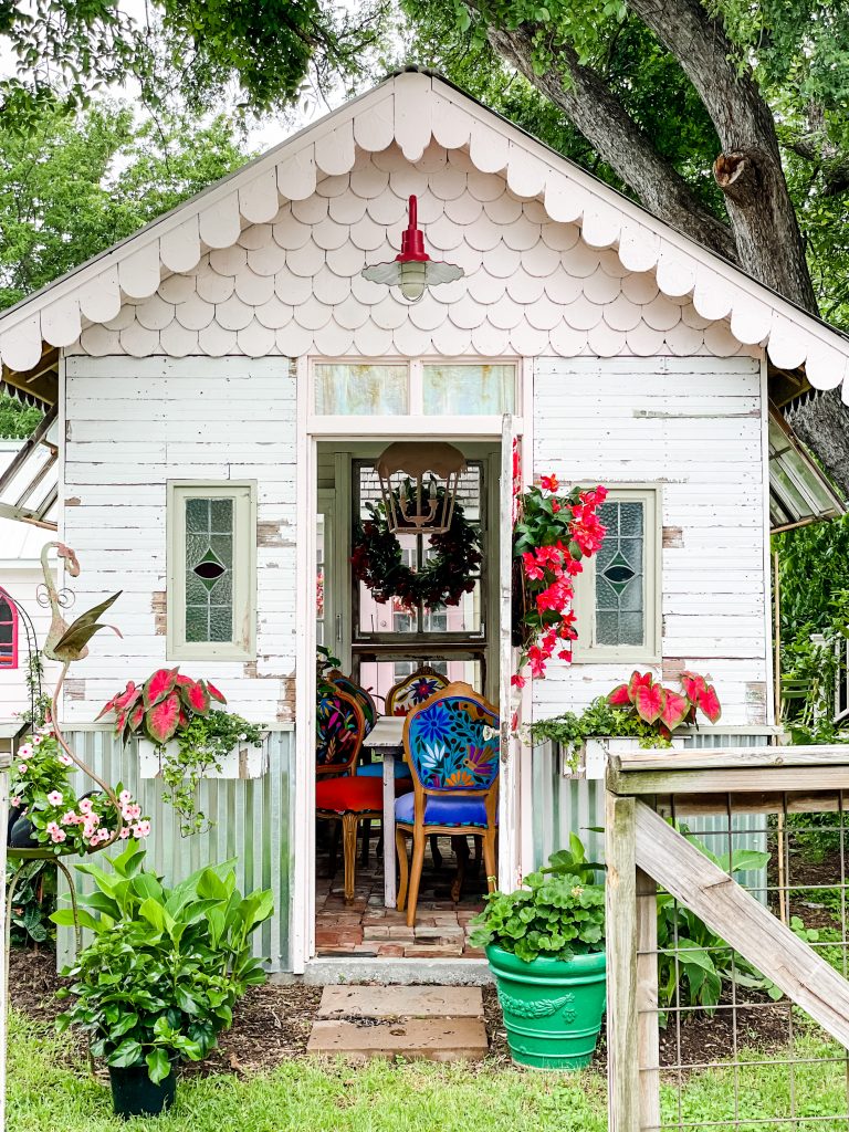 Wendy Conklin's greenhouse