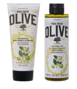 Korres Olive Oil & Lime 2-piece Bath and Body Set