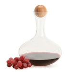 Nature Wine Carafe with Oak Stopper