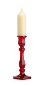 Longaberger Red Candle Holder