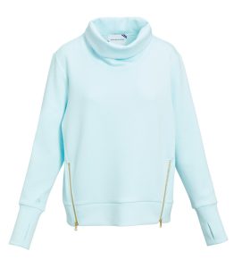 Sky blue pullover for Mother's Day