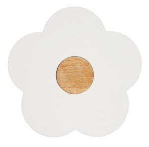 Large serving board in the shape of a daisy