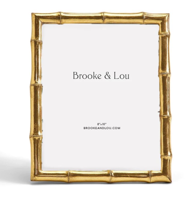 Bamboo picture frame