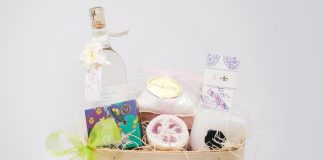 Lucy's Market Spa Basket for Mother's Day