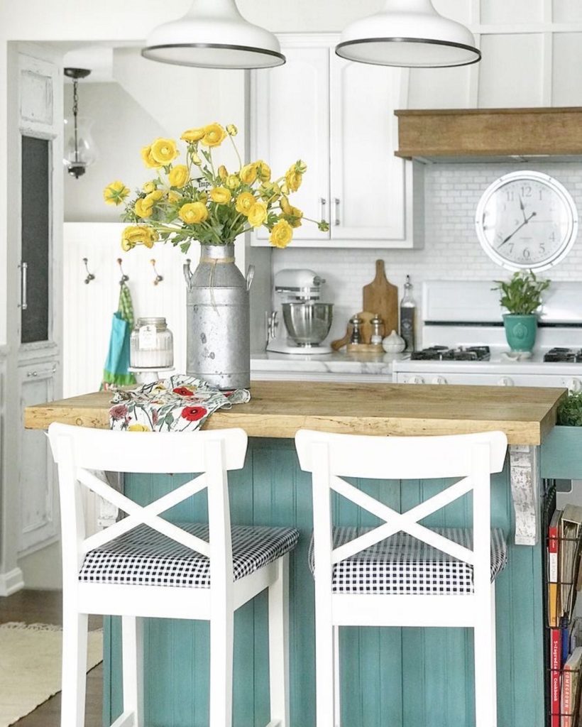 DIY kitchen island 