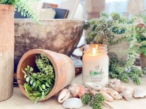 Kanda Candles Seaside Mint candle