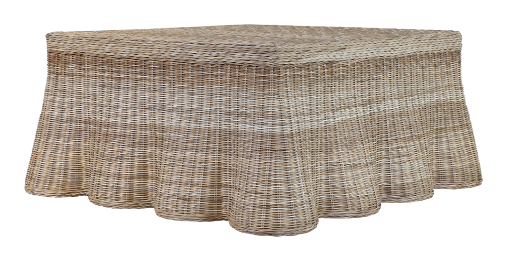 Scallop Square Coffee Table