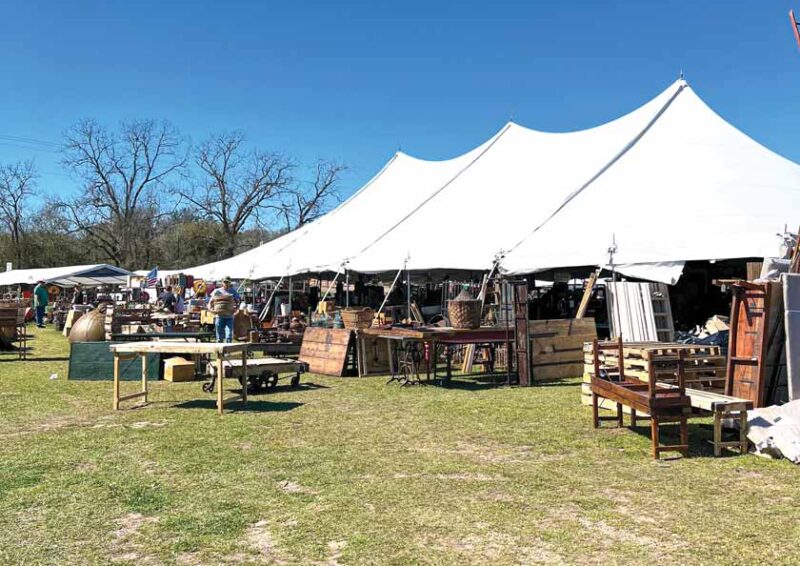 Round Top Texas antiques market
