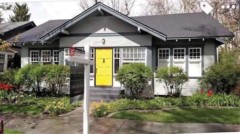 before photo of historic Boise bungalow