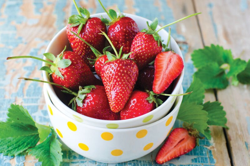 bowl of strawberries