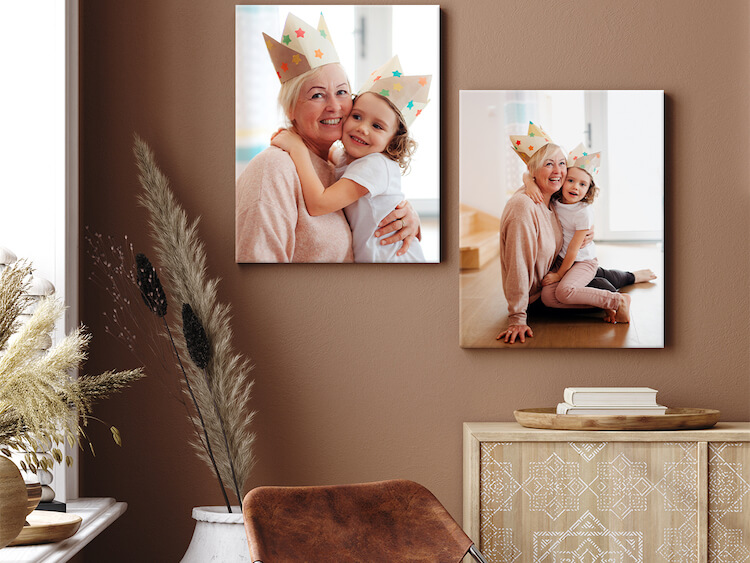 canvas print of personal photos