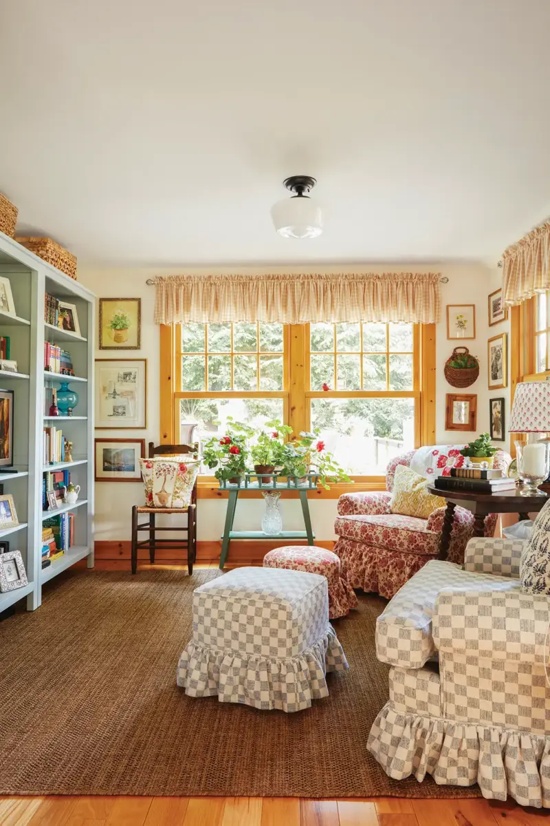 lake view from inside the 1939 cottage