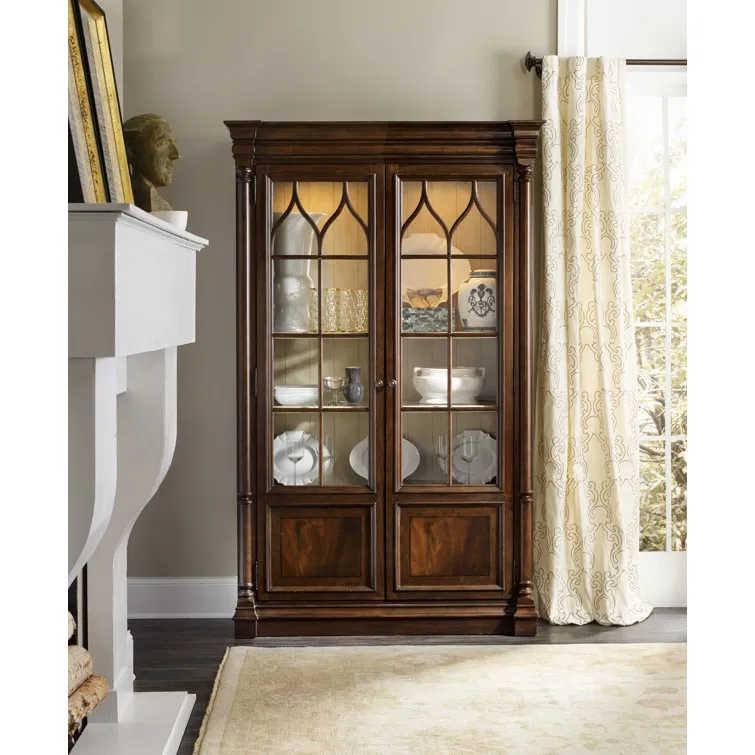 Leesburg Lighted China Cabinet